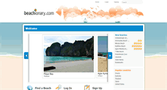 Desktop Screenshot of beachionary.com